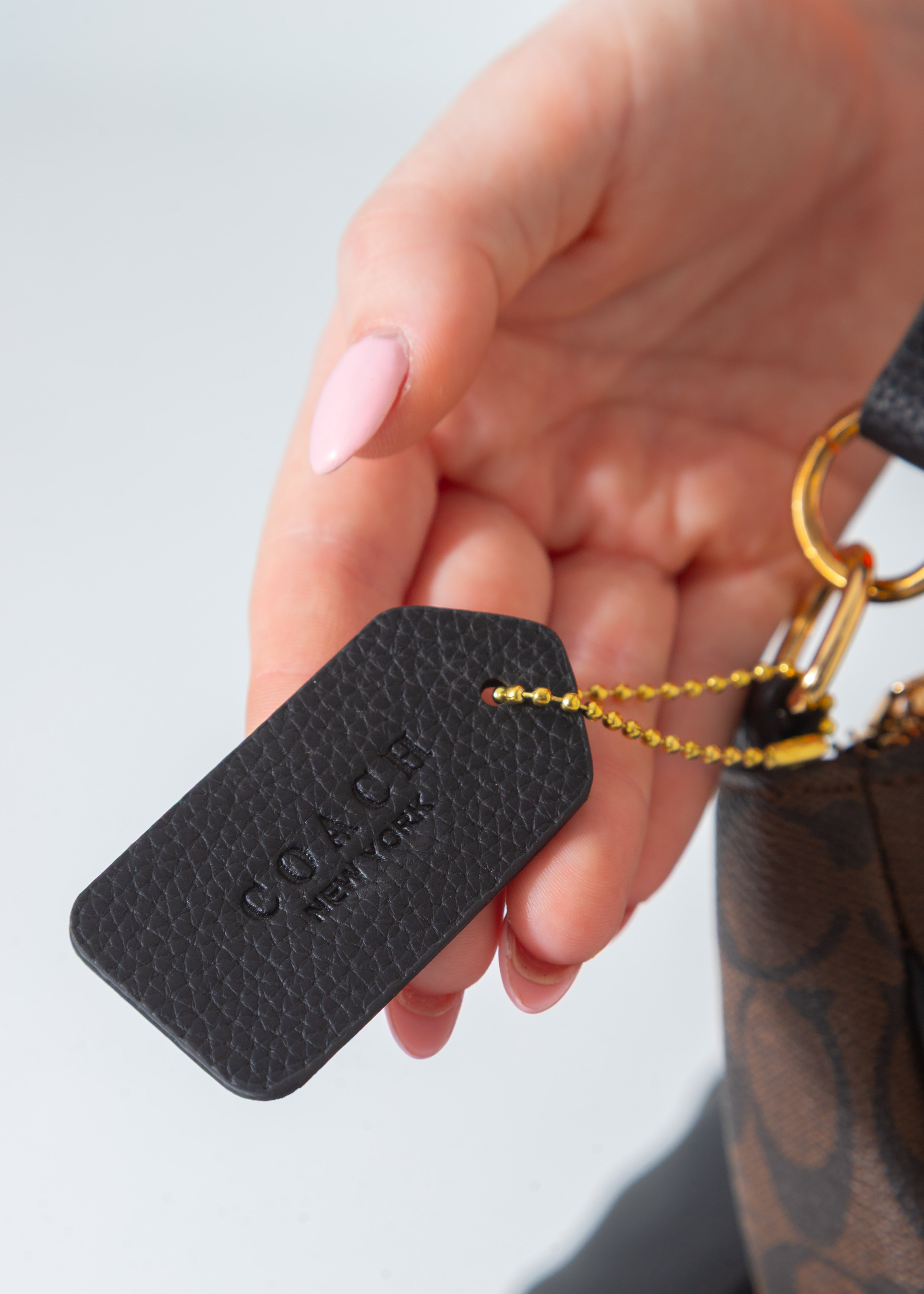 The Iconic Shoulder Pochette Bag-black