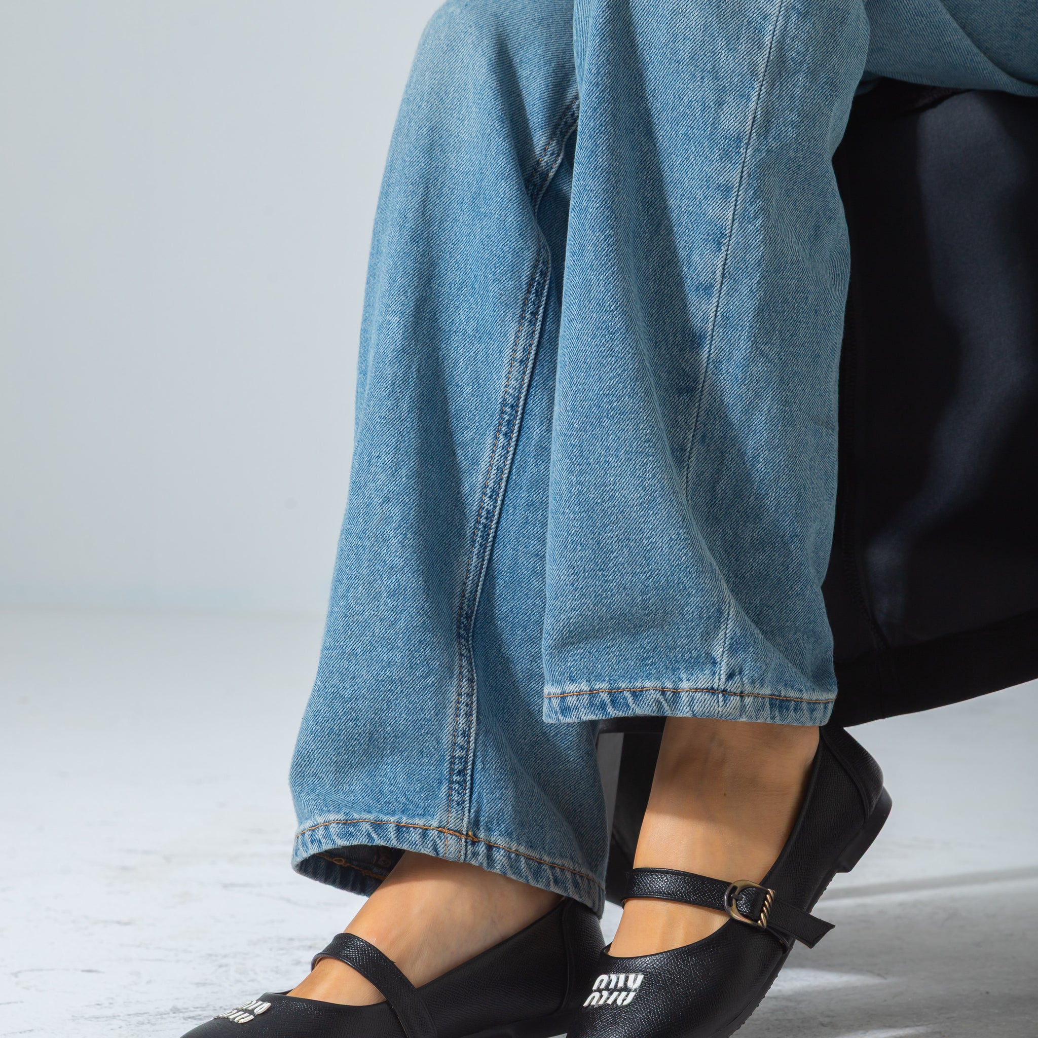 Buckle Strap Flat-black