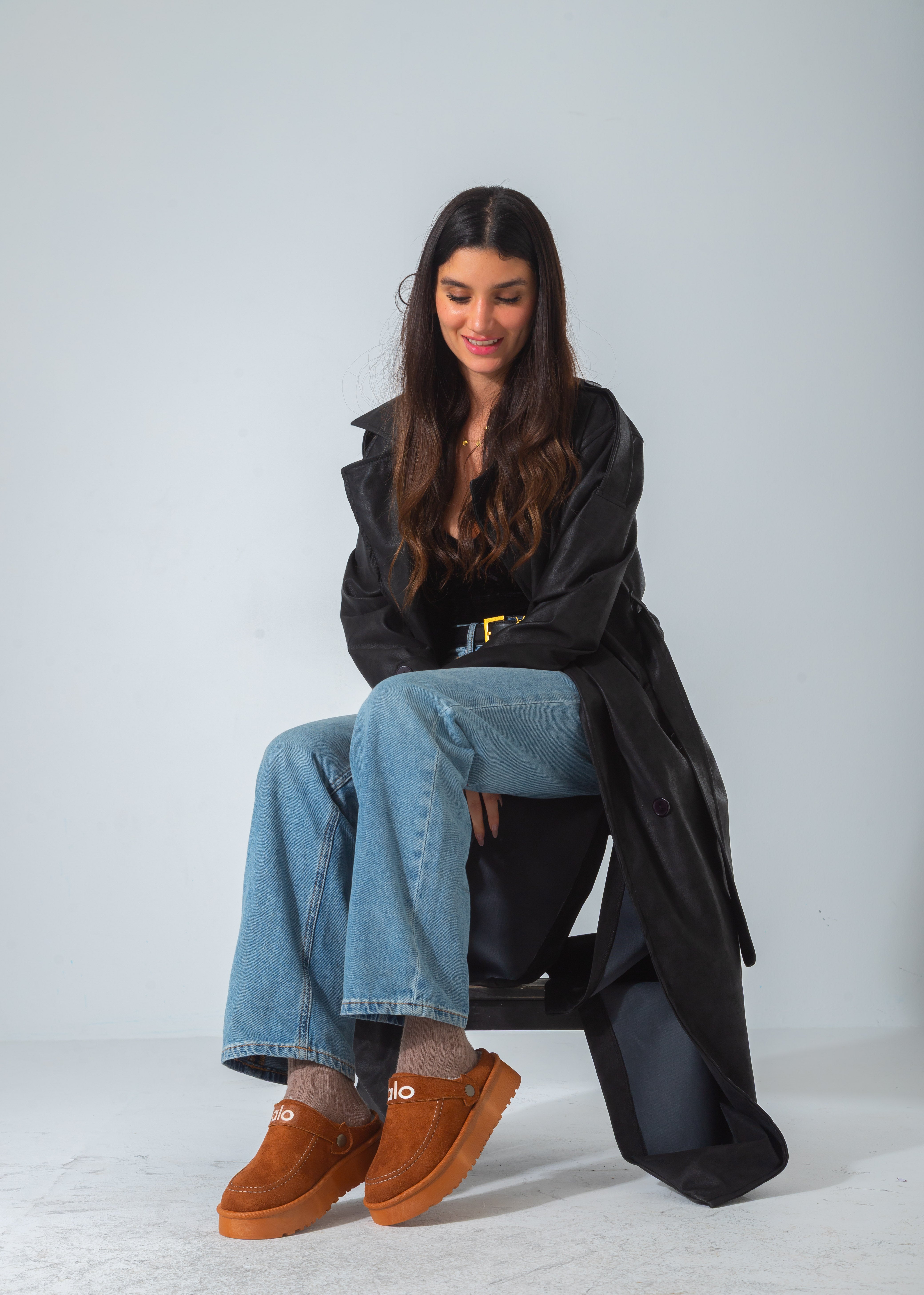 The Cozy Platform Clog-camel