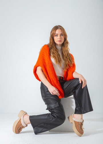 Lace-Up Moccasin Platform Clog-cafe