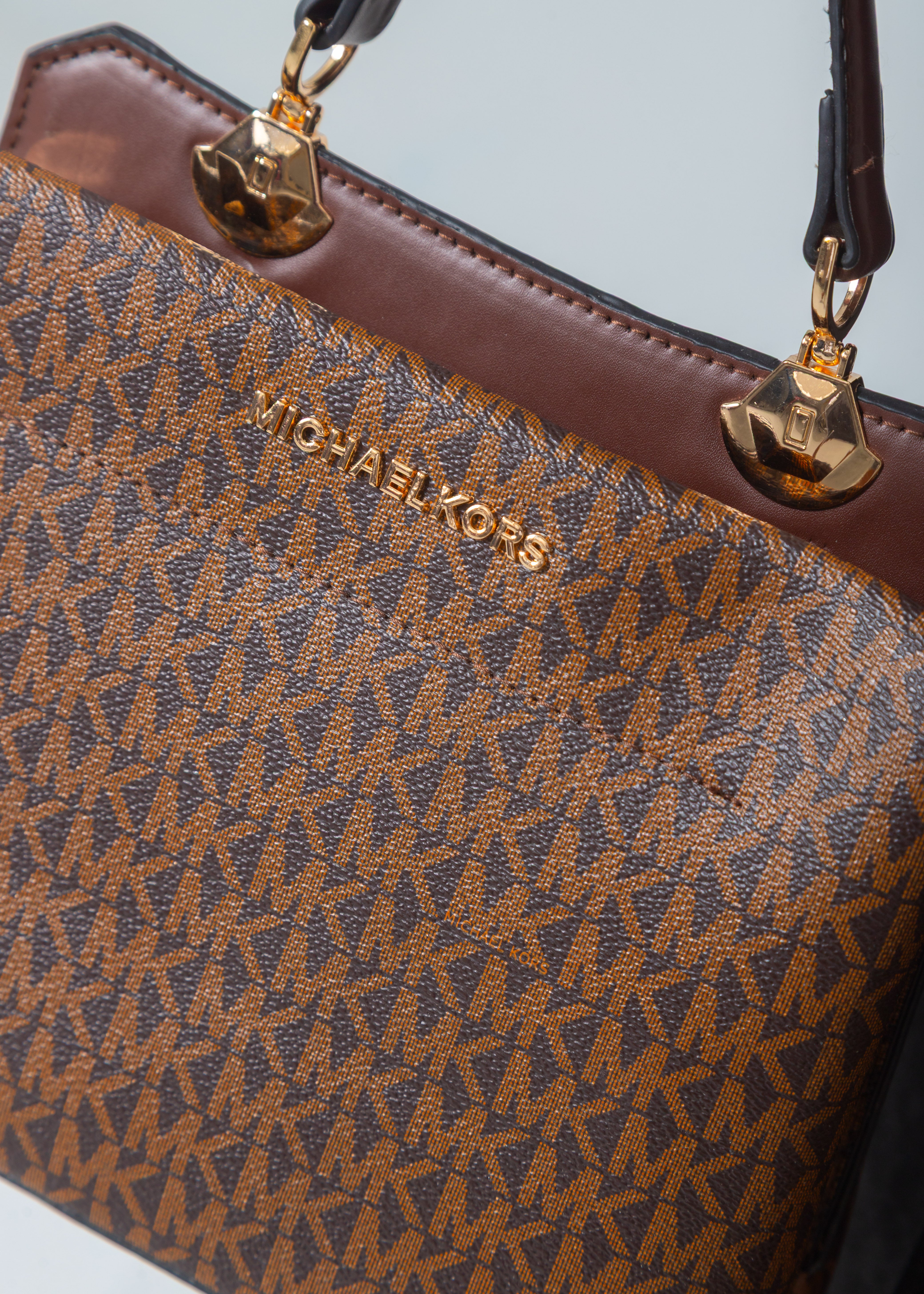 The Convertible Top-Handle Bag-brown