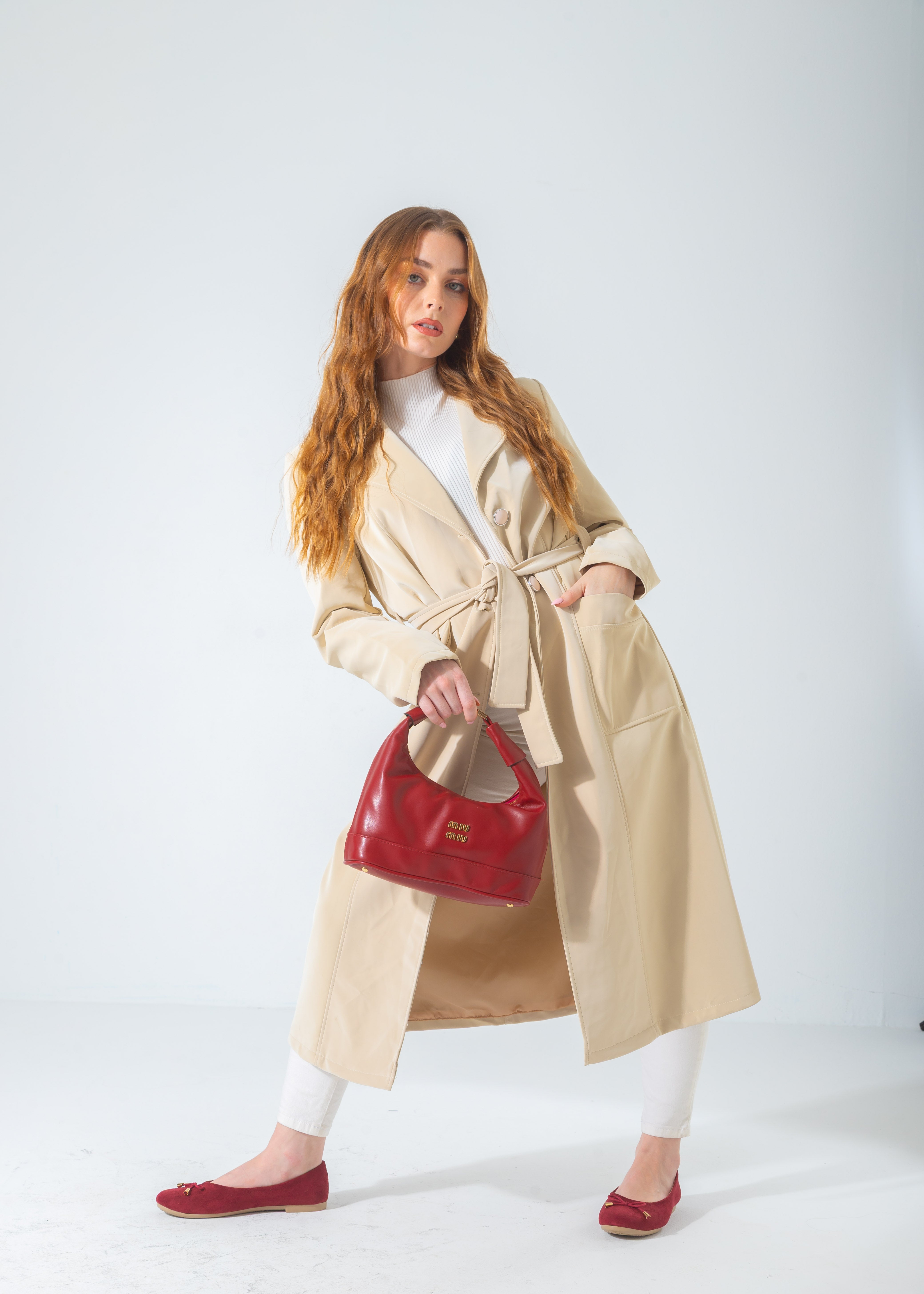 The Chic Petite Bag-red