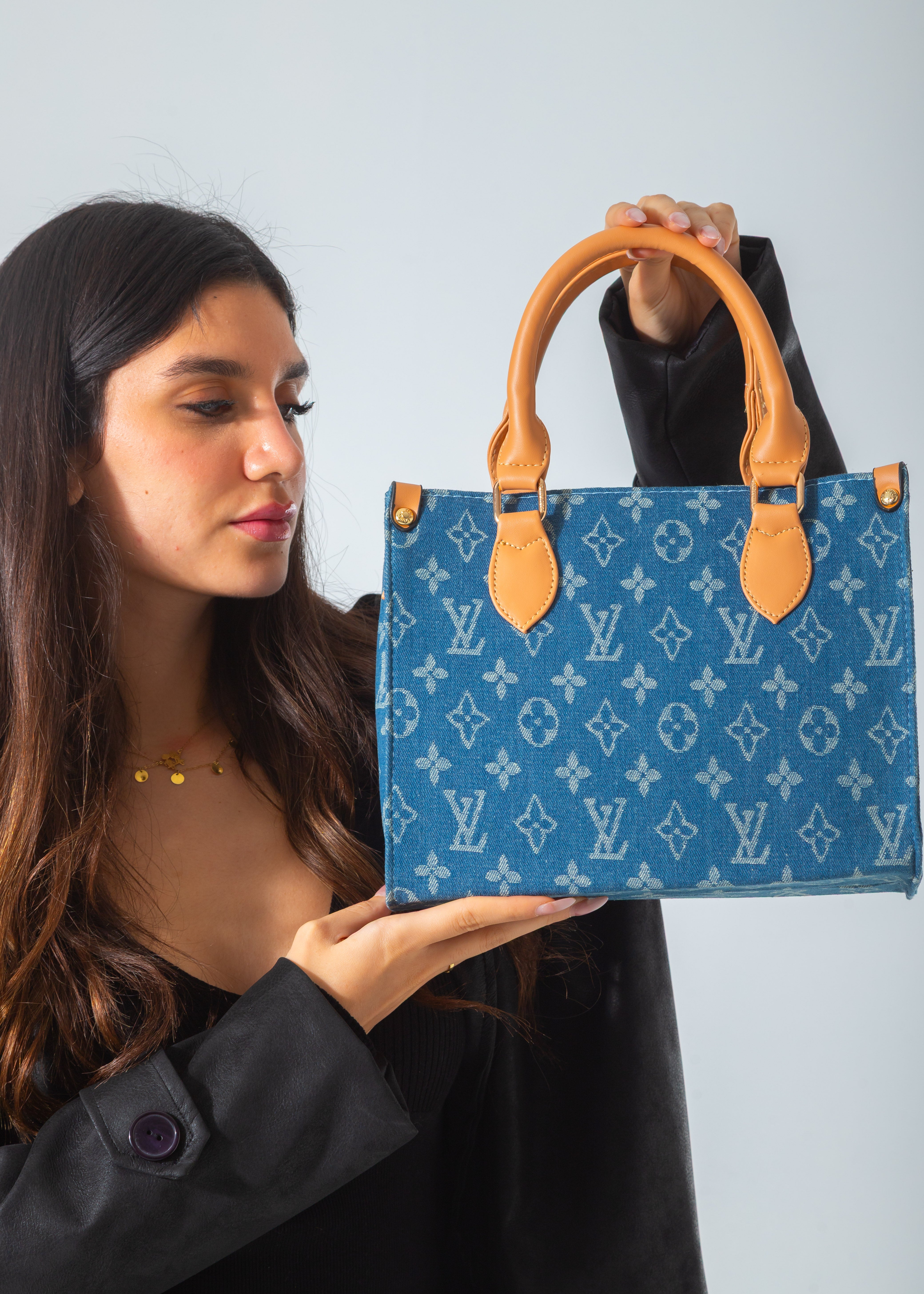 Top-Handle Carryall Bag-jeans