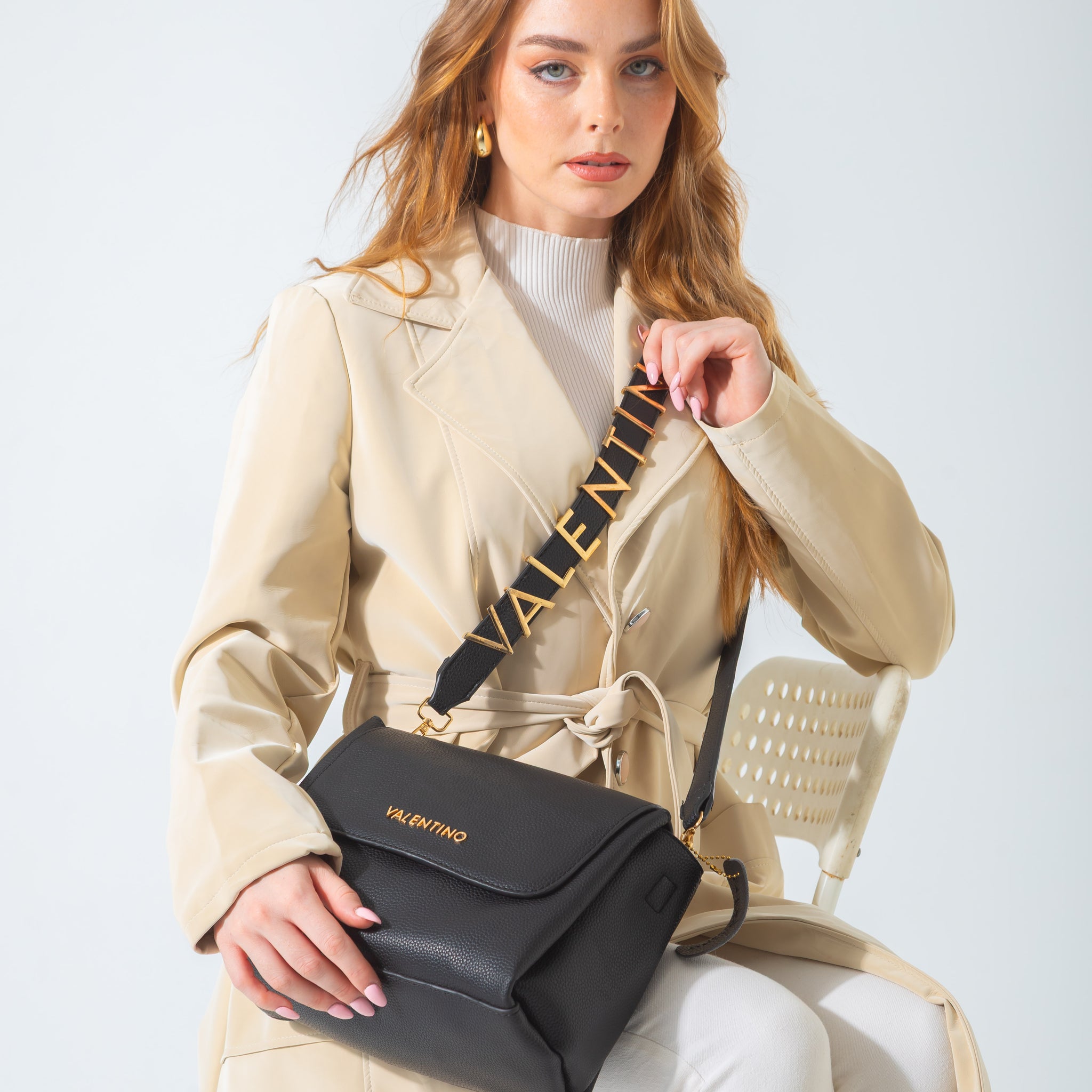 Continental Crossbody Bag-black