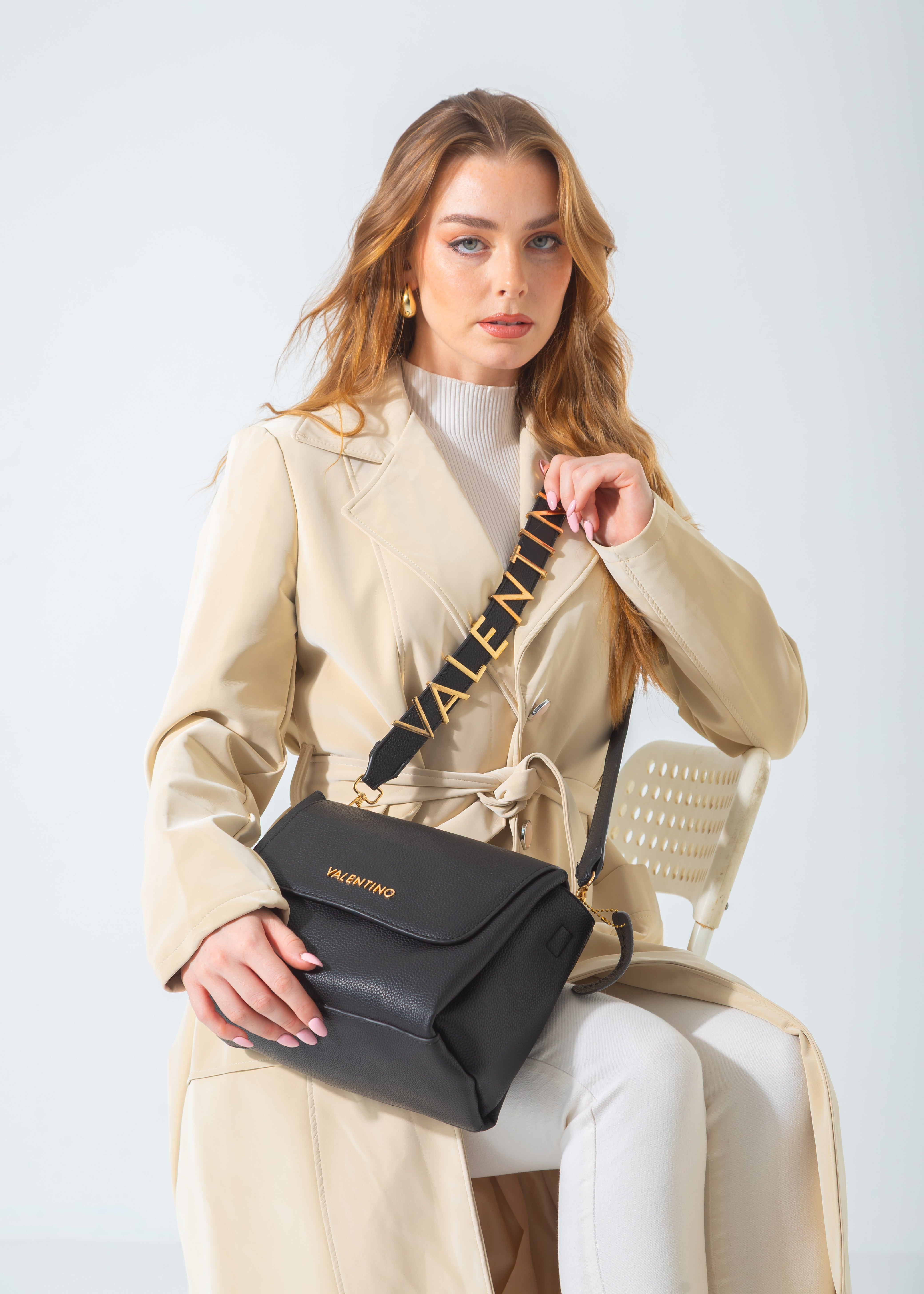 Continental Crossbody Bag-black