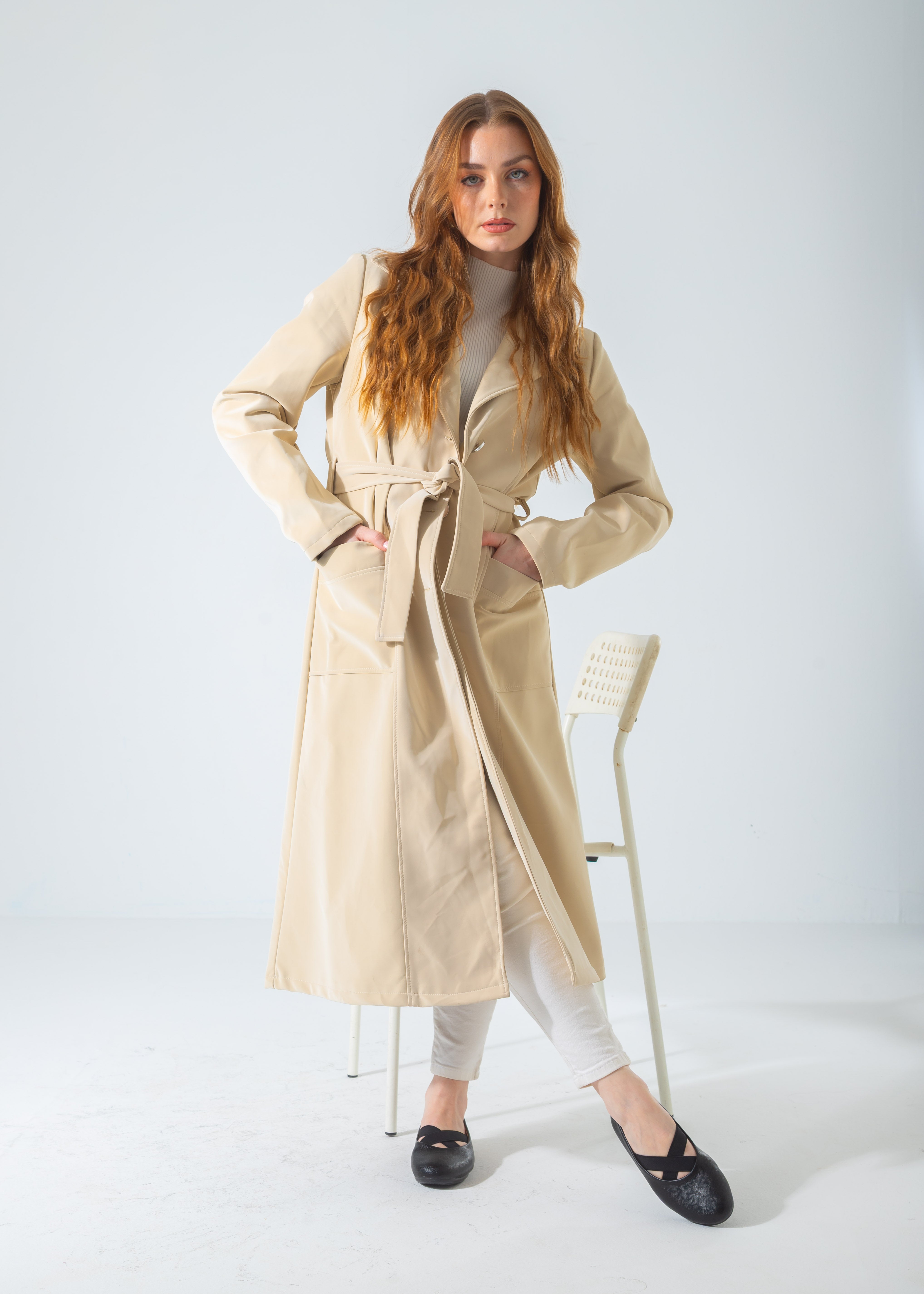 Criss-Cross Elastic Flat-black