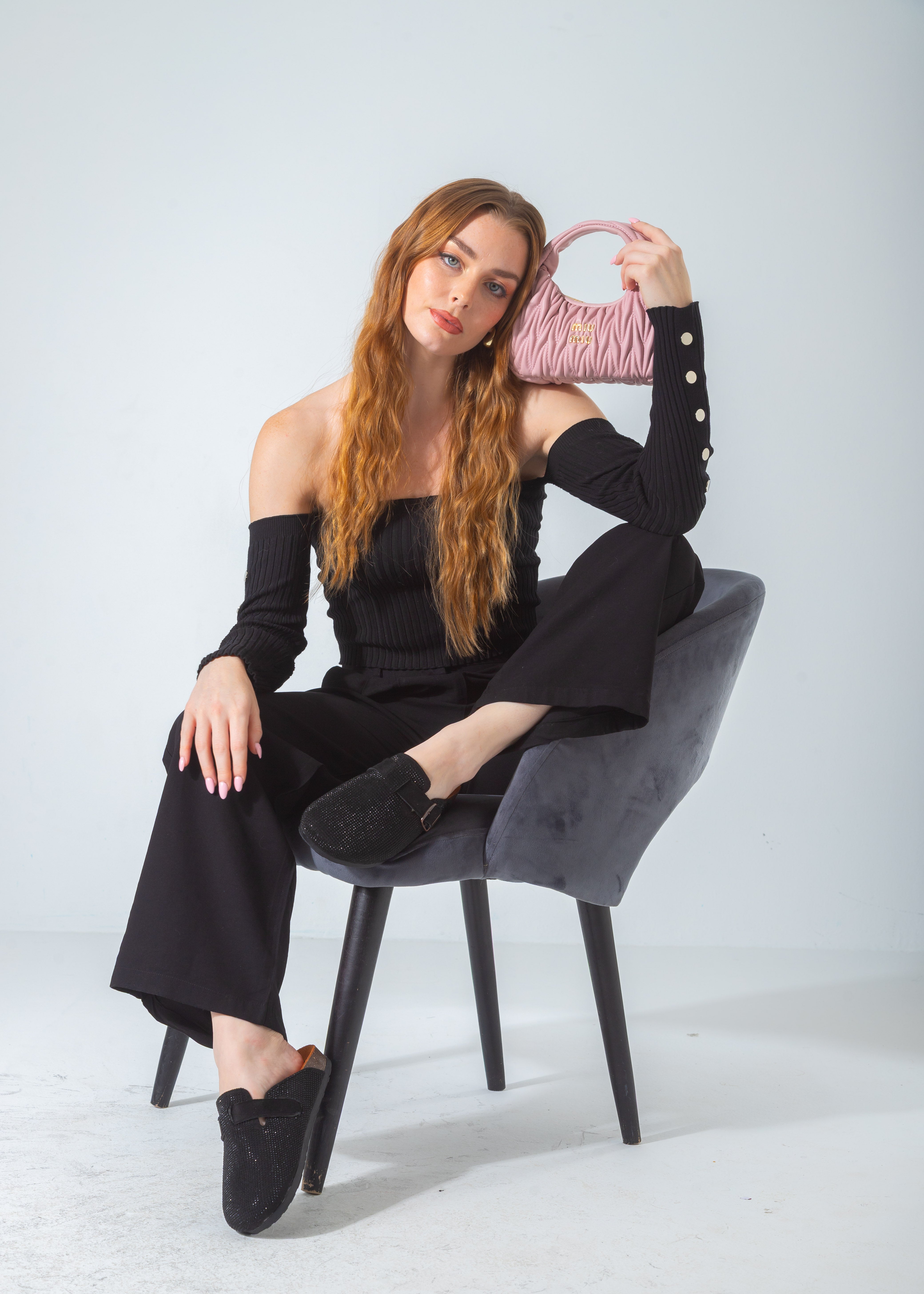 Wander Matelassé Hobo Mini-Bag-pink