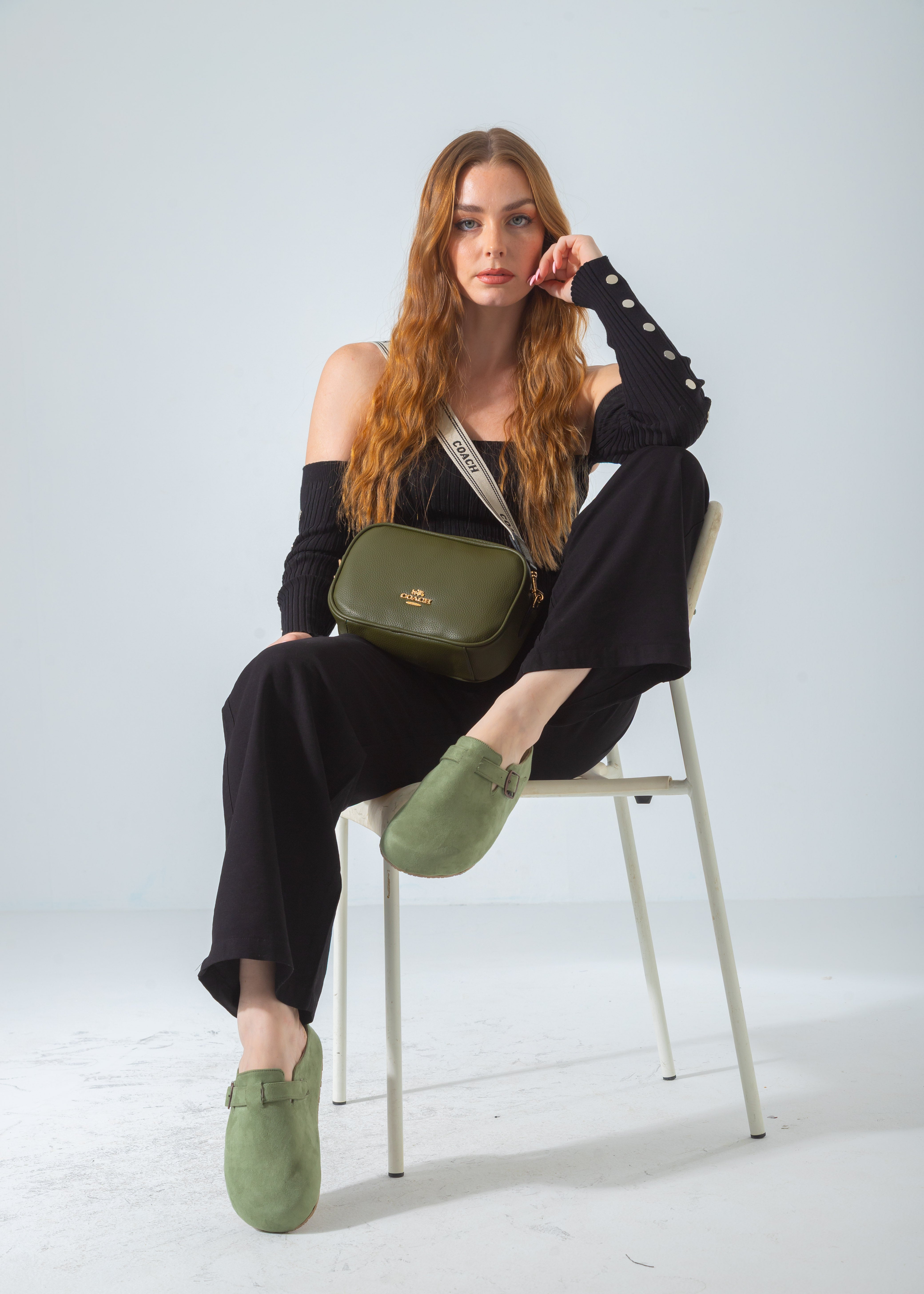 Small Crossbody Bag-olive