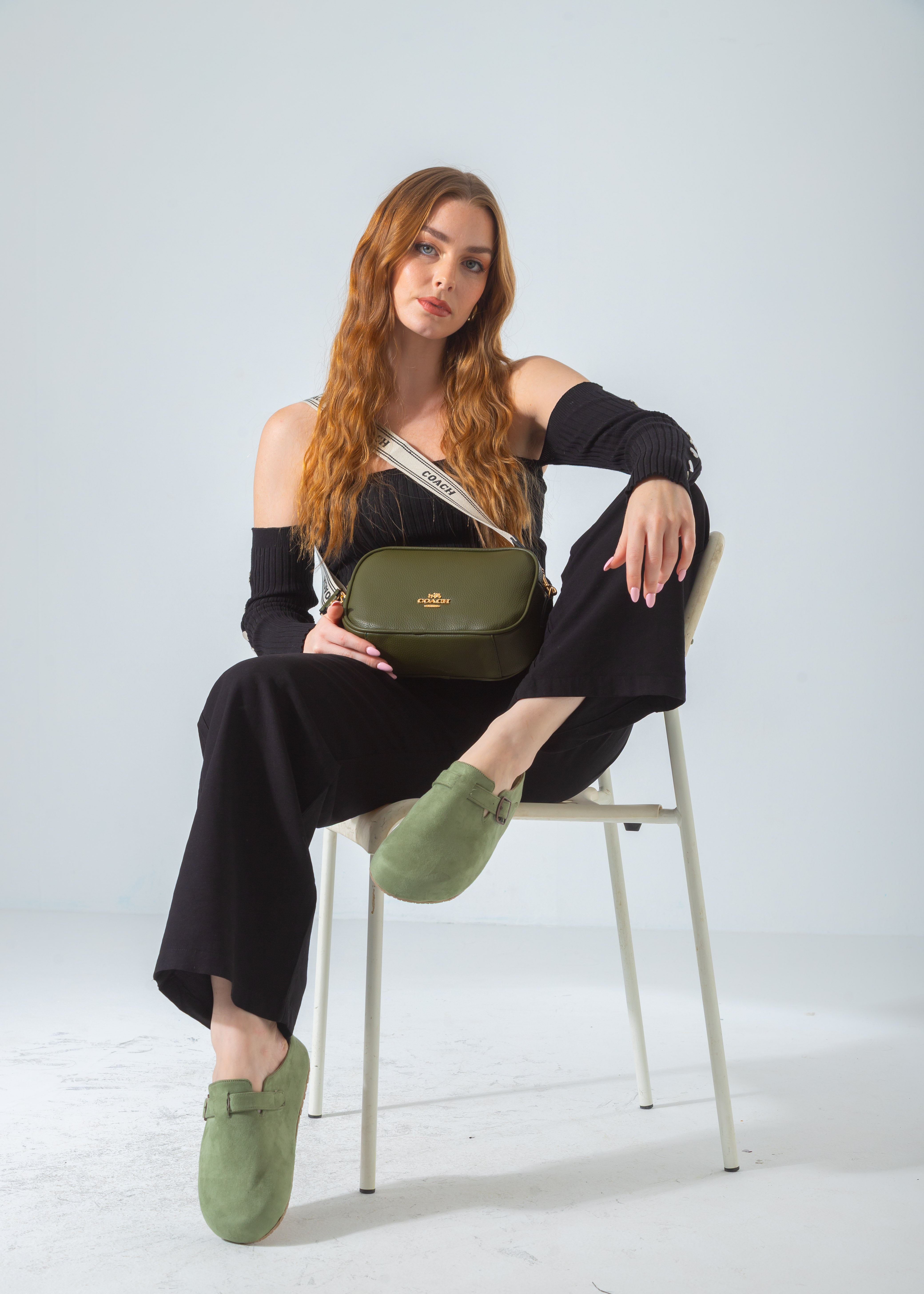 Small Crossbody Bag-olive