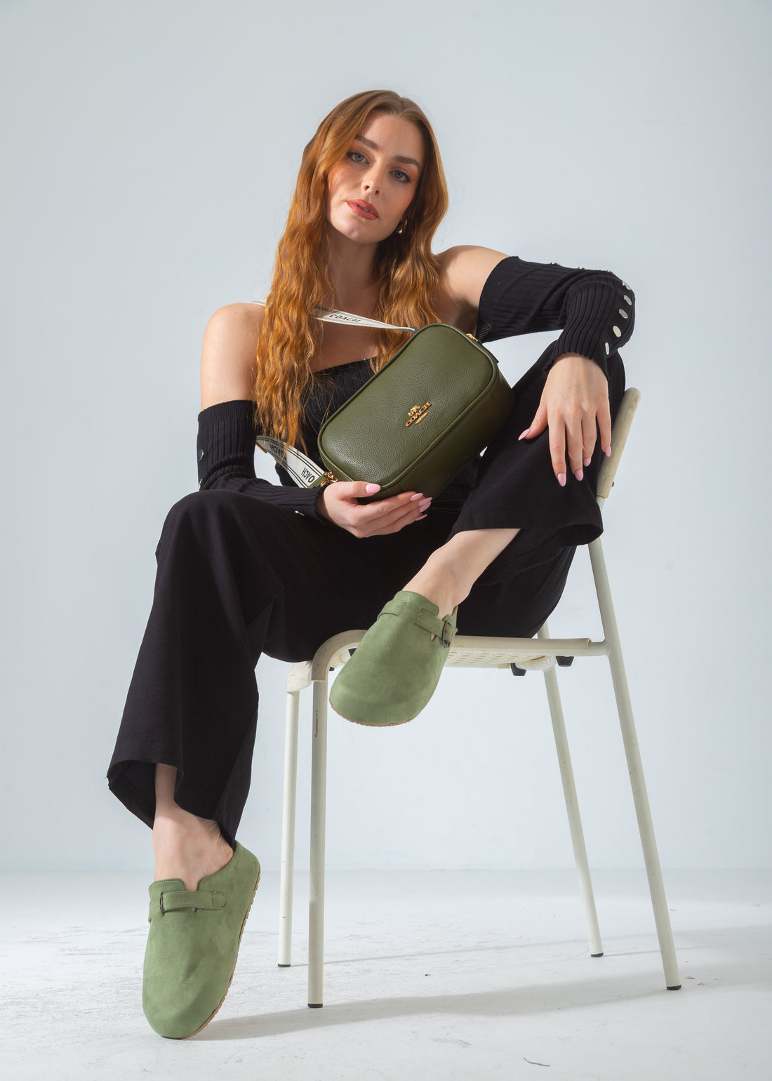 Small Crossbody Bag-olive