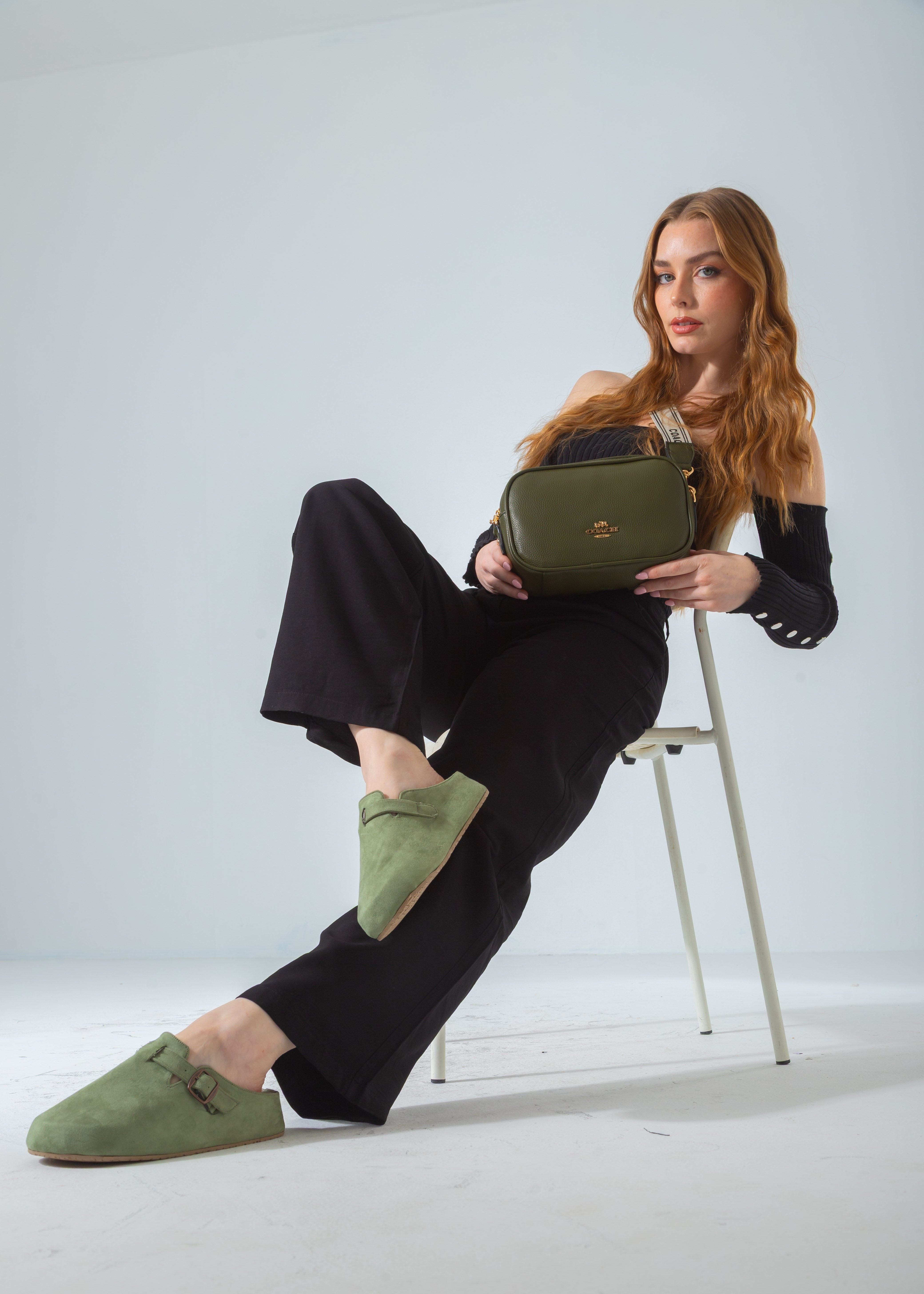 Small Crossbody Bag-olive