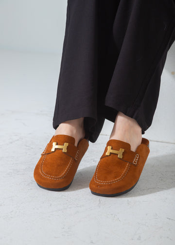 The Classic H-Bar Clog-camel
