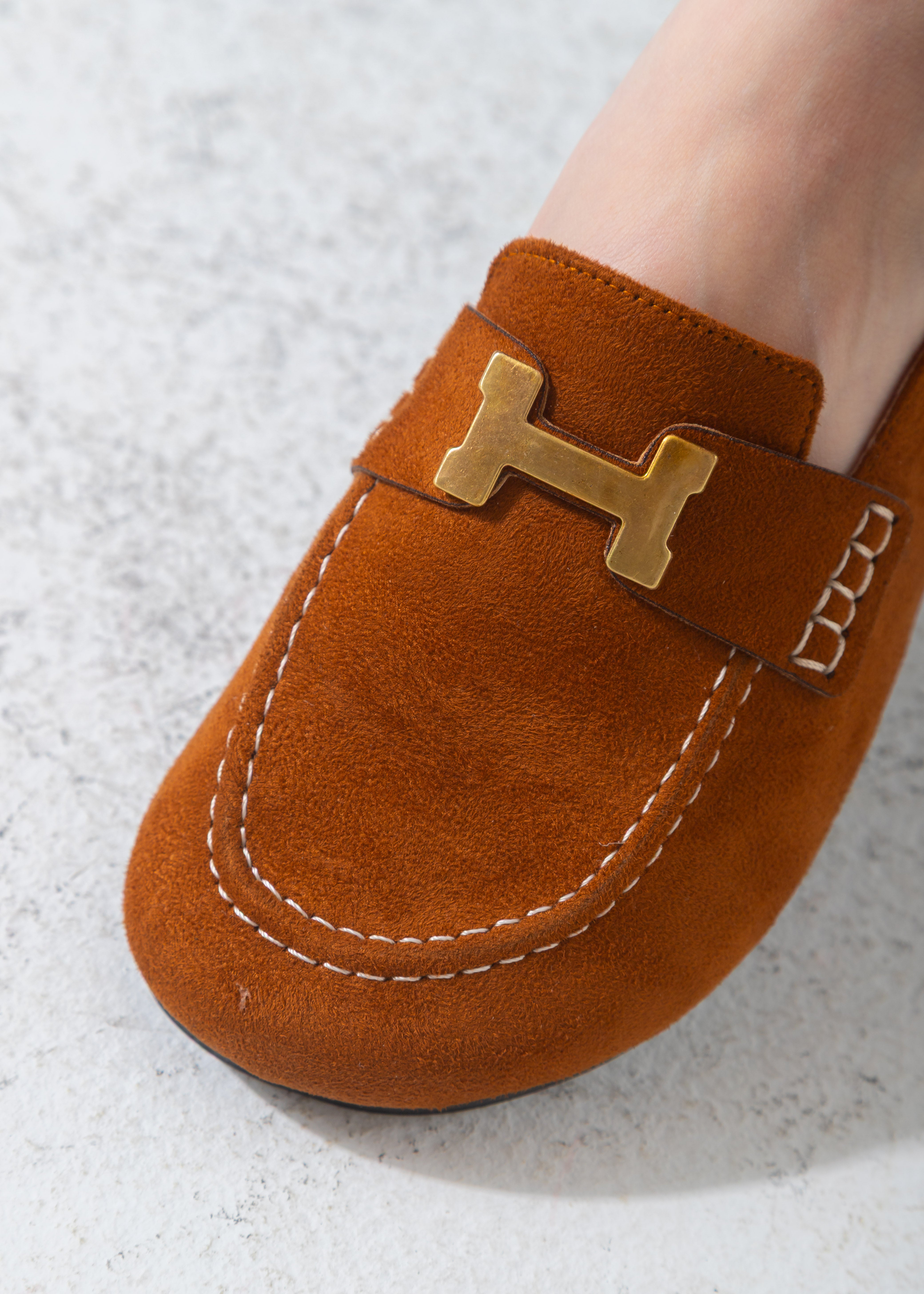 The Classic H-Bar Clog-camel