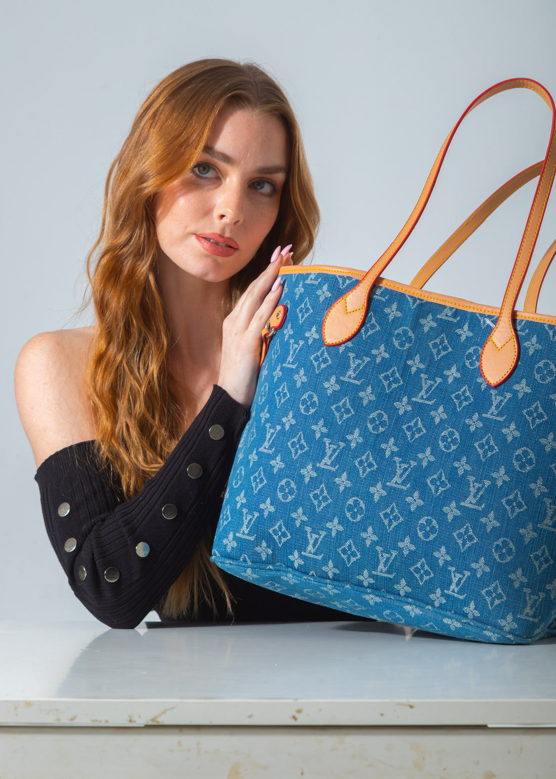 The Denim Icon Tote Bag-jeans