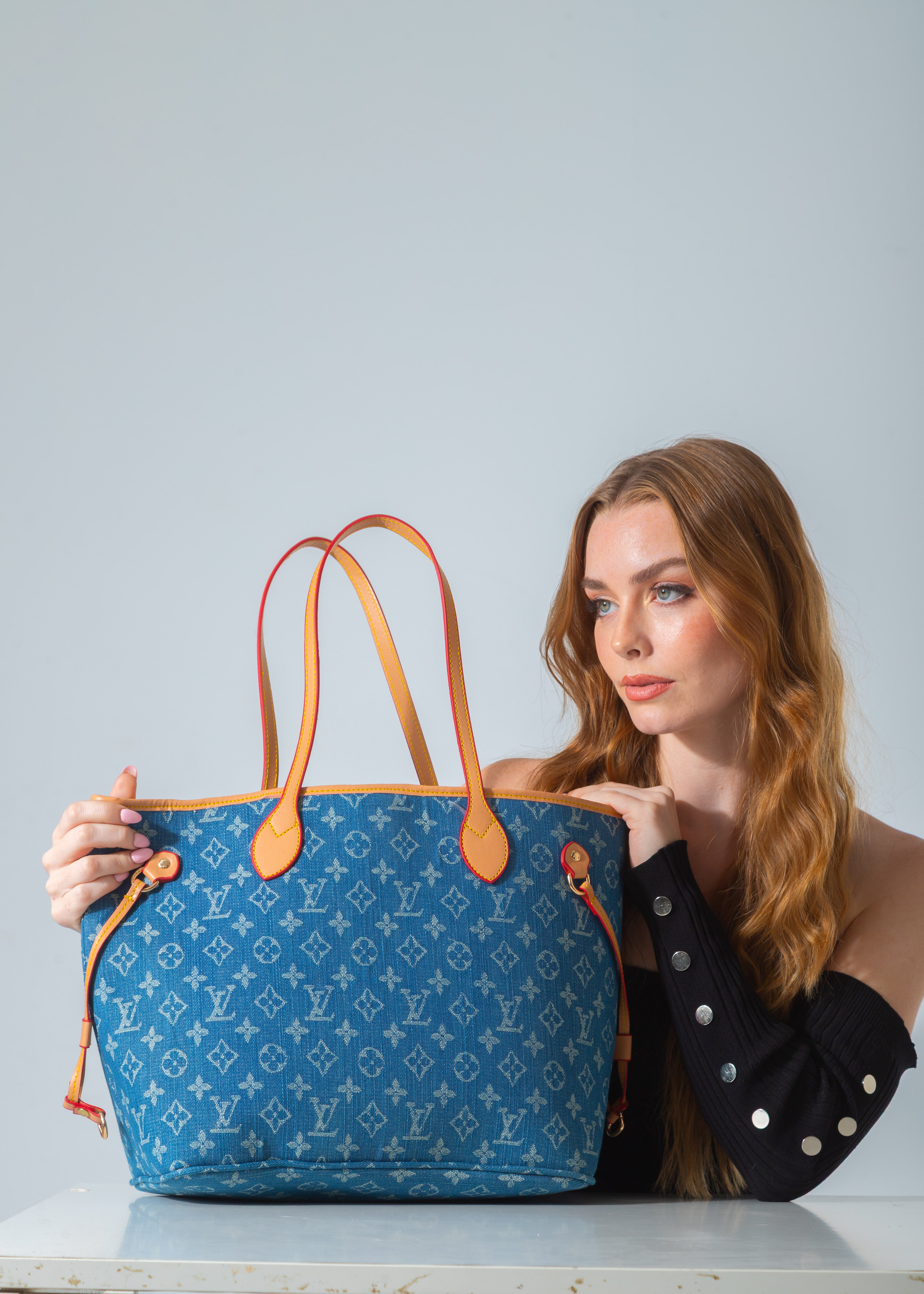 The Denim Icon Tote Bag-jeans